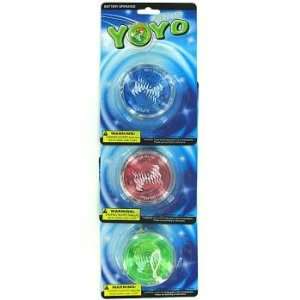  New   Light Up YoYo Case Pack 48   67114: Toys & Games