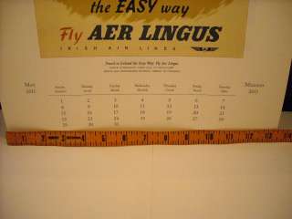 Reprint Vintage Travel Poster Ireland Aer Lingus  