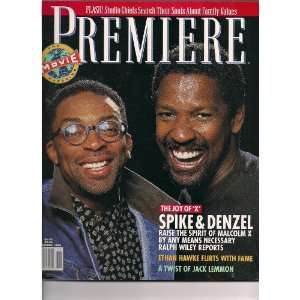  PREMIERE MAGAZINE NOVEMBER 1992 SPIKE & DENZEL Everything 