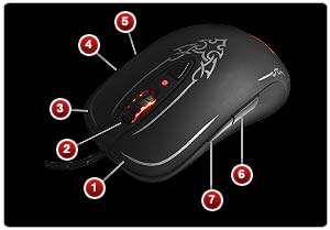  SteelSeries Diablo III Gaming Mouse: Electronics