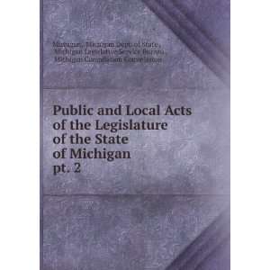   State , Michigan Legislative Service Bureau , Michigan Compilation