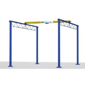  Shop Crane   1 Ton Capacity with 8 Span & 12 Overall 