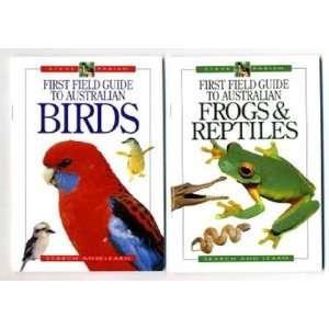  First Field Guide Australian BIRDS and Frogs & Reptiles 