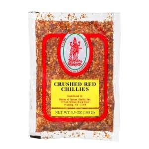  Laxmi Crushed Red Chillies   14 oz 