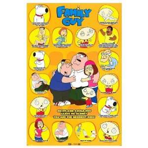 Family Guy Movie Poster, 24 x 36 (1999)