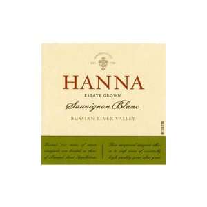  Hanna Sauvignon Blanc 2011: Grocery & Gourmet Food