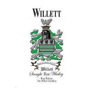  Willet Family Straight Rye Whiskey 750ML: Grocery 