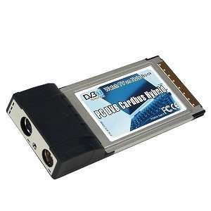  Notebook CardBus Hybrid TV Tuner w/FM Radio/Video Capture 
