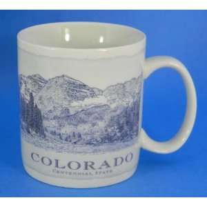 Starbucks Colorado State Collectors Mug:  Kitchen & Dining