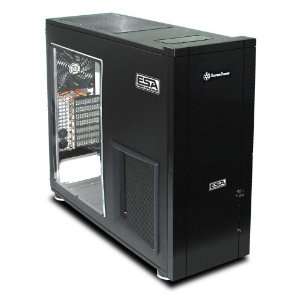   Aluminum ATX Full Tower Computer Case   Retail (Black): Electronics