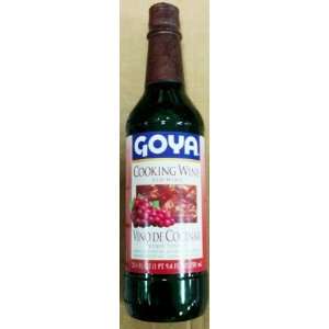 Goya Red Cooking Wine (Vino Seco Tinto): Grocery & Gourmet Food