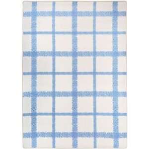  Flirty Navy Checkered Kids Rug Size: Runner 28 x 310 