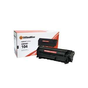  OfficeMax Black Toner Cartridge Compatible with Canon 104 