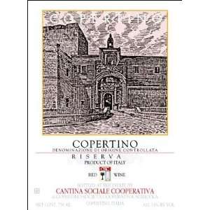  2004 Copertino Riserva Puglia 750ml: Grocery & Gourmet 