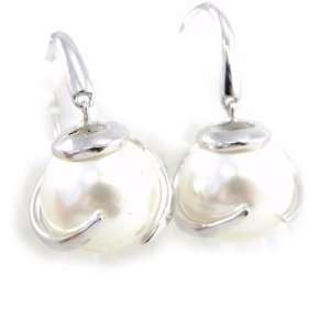  Earrings silver Perla ivory. Jewelry