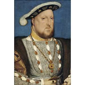 Portrait of Henry VIII of England, by Hans Holbein the Younger   24 