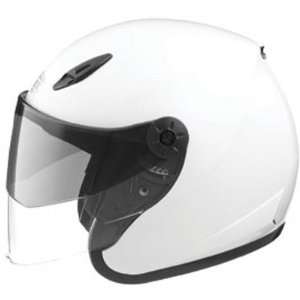  Gmax 17S Open Face Helmet   White XLarge 