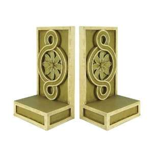    Medallion Scroll Bookends (Set Of 2) 93 0942