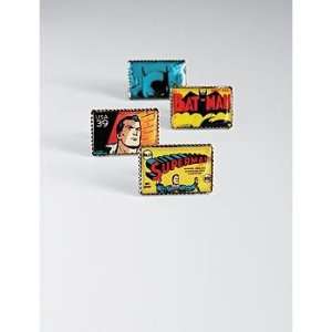  superhero stamp cuff links Jewelry