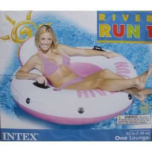 Intex River Run Inflatable Water Lounge Tube   Pink:  