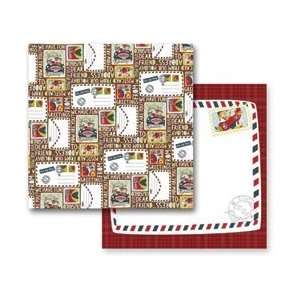 : Prima Flowers Road Trip Double Sided Cardstock 12X12 Postcards; 10 