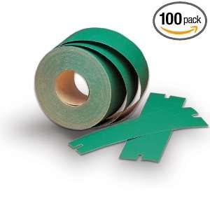   16 Inch by 12 Inch Premium Green Drywall Sheets, 100E Grit, 100 Pack