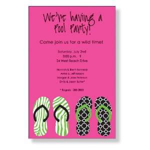  Posh Flips Party Invitations