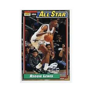    1992 93 Topps #104 Reggie Lewis All Star