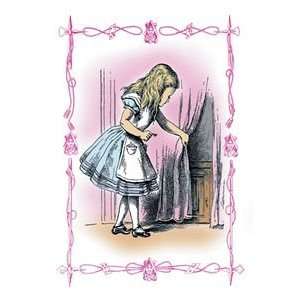 Alice in Wonderland Alice Tries the Golden Key   12x18 