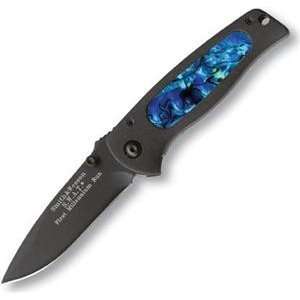 Smith & Wesson SW2001BBP Swat Baby with Insert Knife, Black and Blue 