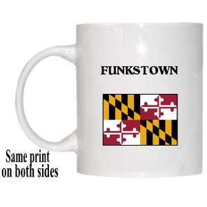  US State Flag   FUNKSTOWN, Maryland (MD) Mug: Everything 