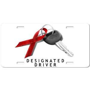 December Drunk Driving Prevention Designated Driver Fiberglass License 