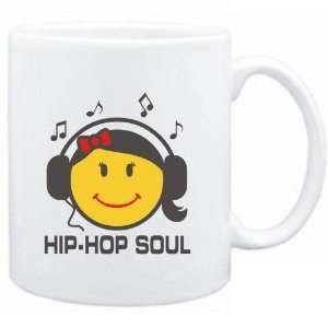  Mug White  Hip Hop Soul   female smiley  Music Sports 