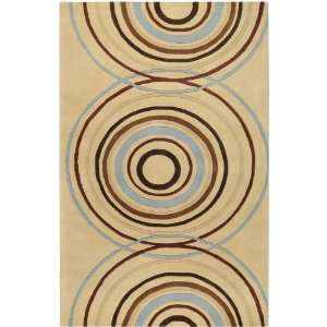  Forum Collection Contemporary Wool Rug 5.00 x 8.00.: Home 