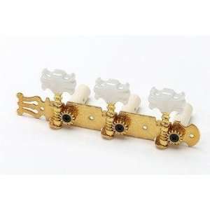  Classical Tuning Keys Gold w/Pearloid Buttons Musical 