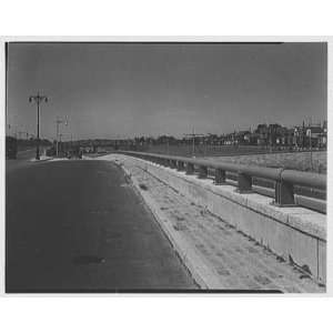   Highway, Queens, New York. 111th Ave. bridge 1951