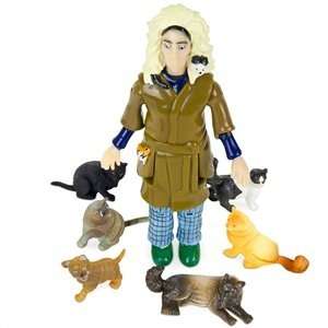   Accoutrements Crazy Cat Lady Action Figure: Accou 11377: Toys & Games