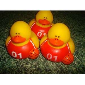  12 Basketball Rubber Ducks Red Shirts: Everything Else