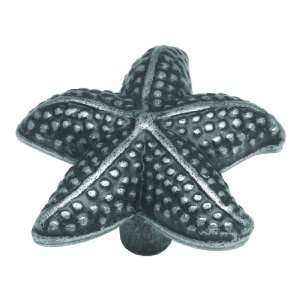  Belwith South Seas BW PA0111 VP Starfish Vibra Pewter Knob 