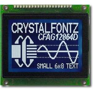  Crystalfontz CFAG12864D STI TZ 128x64 graphic LCD display 