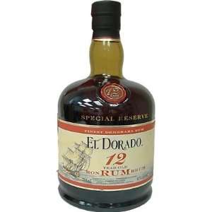  El Dorado 12Yr Special Reserve Rum 750ml Grocery 