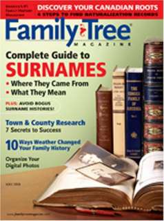 Family Tree Magazine (1 year)