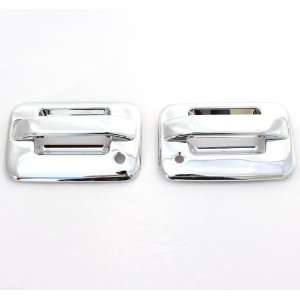 04 11 Ford F 150 (2 Doors) Chrome Door Handle Covers w/o keypad & with 