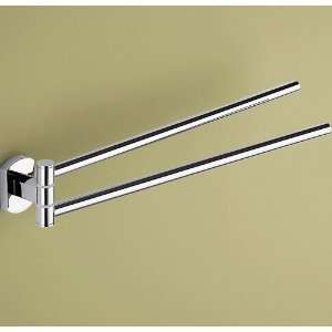 Gedy by Nameeks ED23 13 Chrome Edera 14 1/4 Double Jointed Towel Bar 