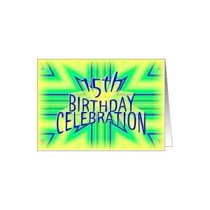  15th Birthday Party Invitation Bright Star Card: Toys 