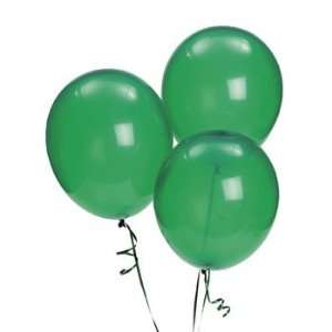 Emerald Green Latex Balloons   Balloons & Streamers & Latex Balloons