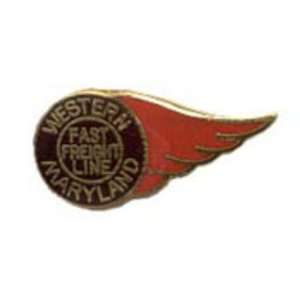  Western Maryland Fast Freight Line Railroad Pin 1 Arts 