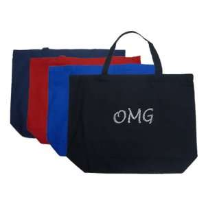   Red OMG Tote Bag   Created using the words Oh My God: Everything Else