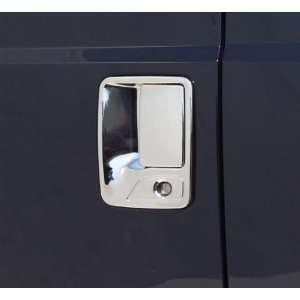  1999 2007 F250 Chrome Door Handle Cover 2dr w/ pass 