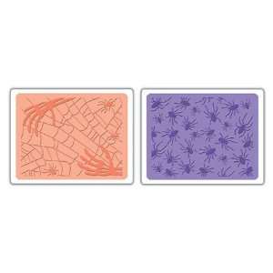 Spiders & Spider Webs Sizzix Textured Impressions Embossing Folders